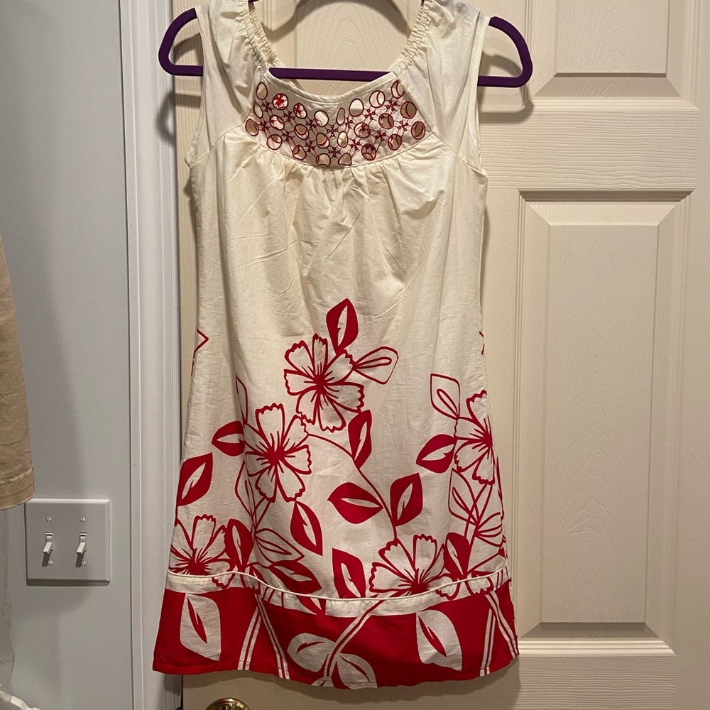 Summer cotton dress.